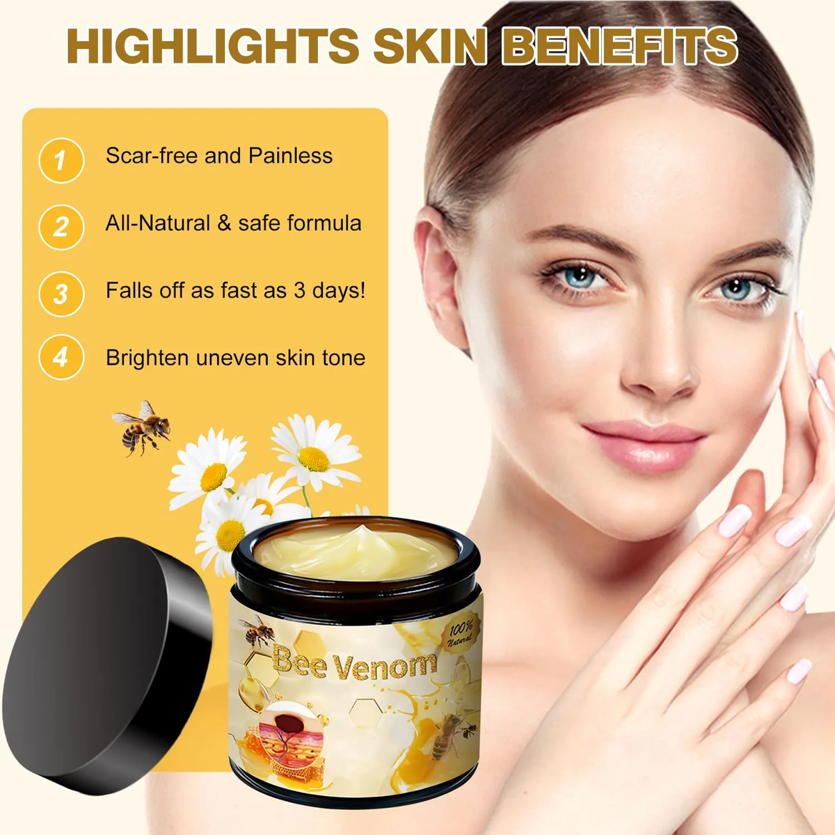 Bee Venom Skin Treatment Cream